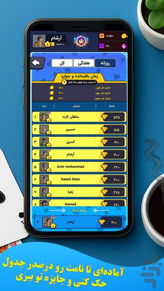 پاسورباز: چهاربرگ یازده - Gameplay image of android game