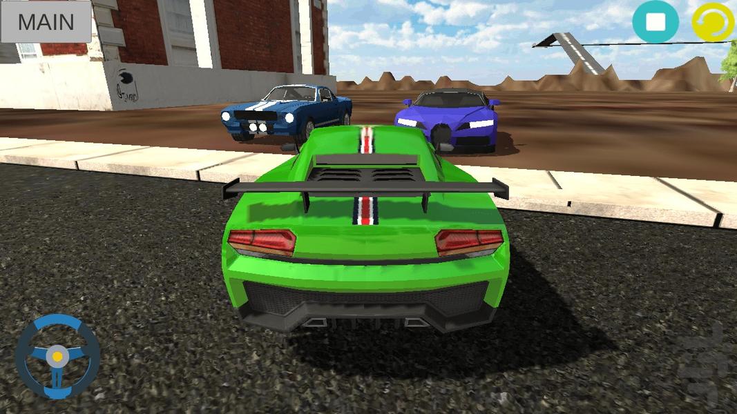 car and ramps pro - Gameplay image of android game
