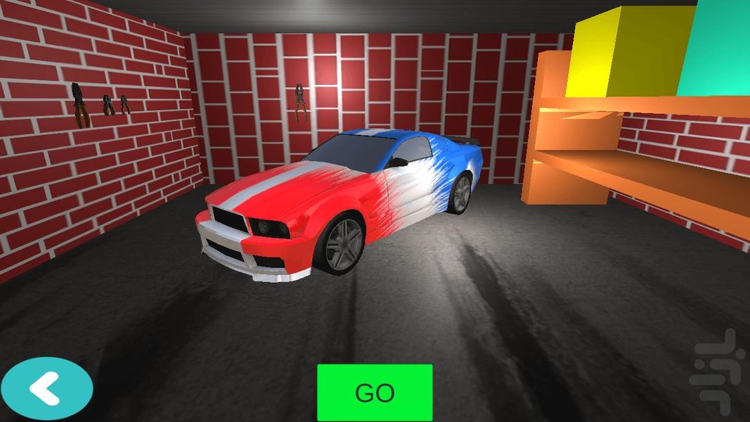 car and ramps pro - Gameplay image of android game