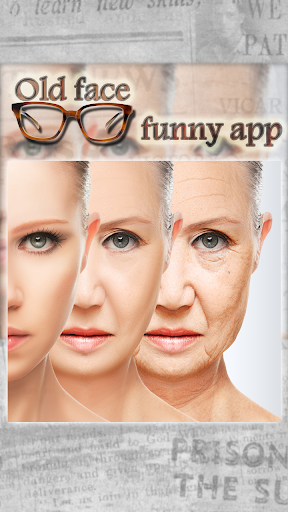 Old Face Aging Booth Funny App - عکس برنامه موبایلی اندروید