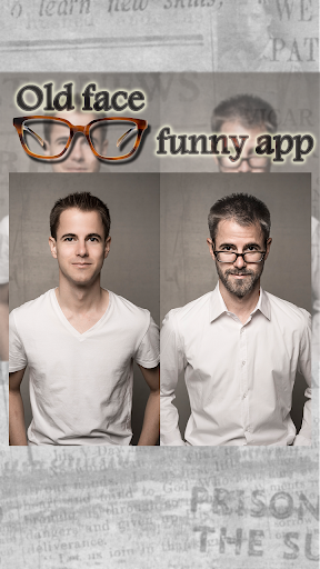 Old Face Aging Booth Funny App - عکس برنامه موبایلی اندروید