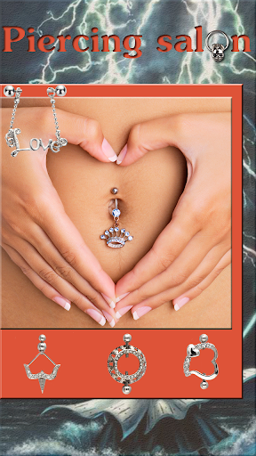 Piercing Salon Photo Montage - Image screenshot of android app