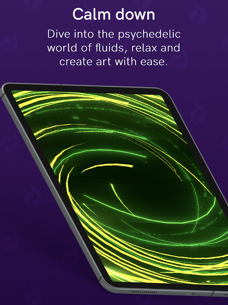 Particle Simulation - Flow Sim - عکس برنامه موبایلی اندروید