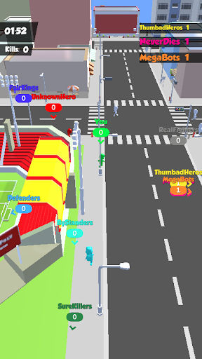 Crowd Follow - City Of Wars - Gameplay image of android game