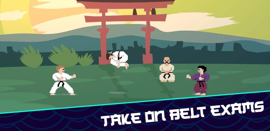 Fighting Kuro Obi Karate - Gameplay image of android game