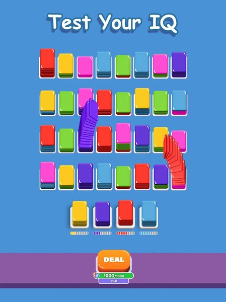 Card Shuffle Sort - عکس بازی موبایلی اندروید