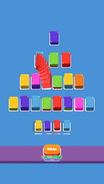 Card Shuffle Sort - عکس بازی موبایلی اندروید