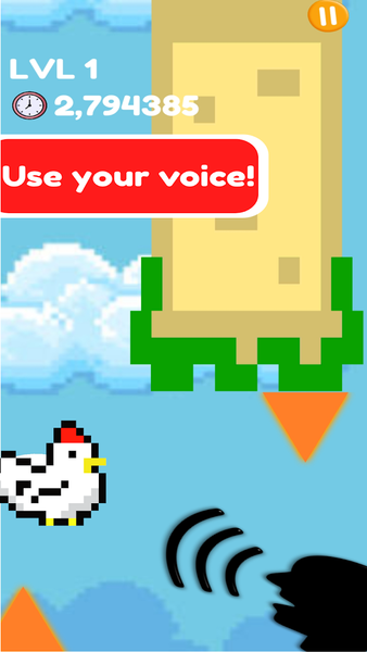 Chicken Scream - Gameplay image of android game