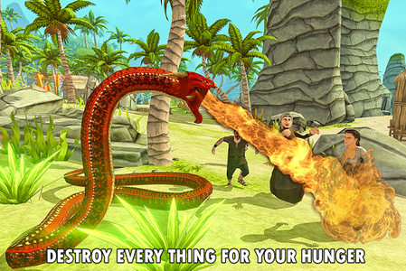 Wild Anaconda Animals Hunter - Gameplay image of android game