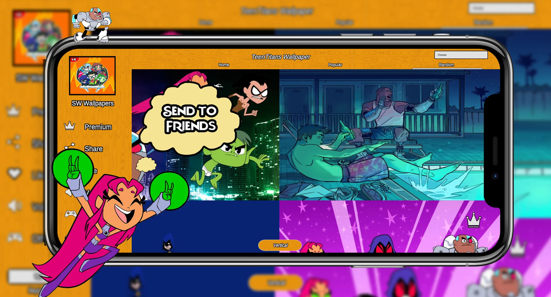 Teen Titans Go Wallpapers ۴K - عکس برنامه موبایلی اندروید