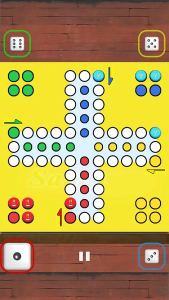 LUDOVIA (ludo and puzzle) - Gameplay image of android game