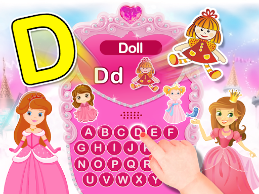 Pink Baby Princess Phone - Gameplay image of android game