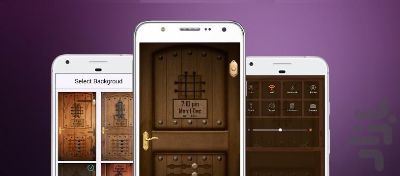 قفل درب صفحه نمایش - عکس برنامه موبایلی اندروید