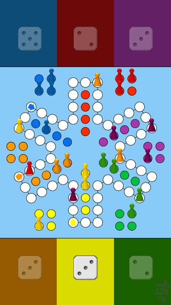 Six Player Ludo - Gameplay image of android game