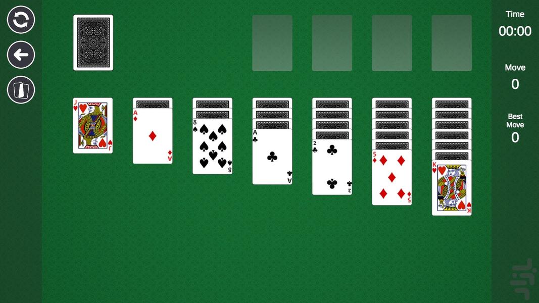 Solitaire (SinglePlayer CardGame) - Gameplay image of android game
