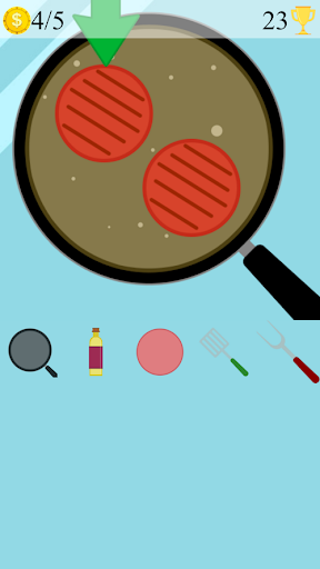 make burger cooking game - Gameplay image of android game