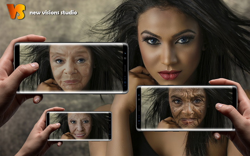Make Me Old App: Face Aging Effect Photo Editor - Image screenshot of android app