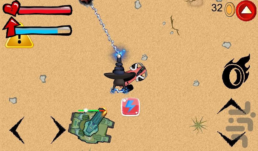 Blaze (Demo) - Gameplay image of android game