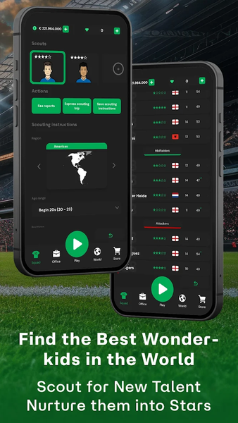 Club Chairman - Soccer Game - Gameplay image of android game