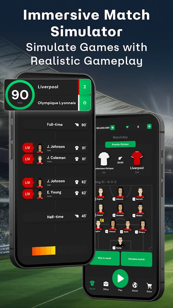 Club Chairman - Soccer Game - Gameplay image of android game