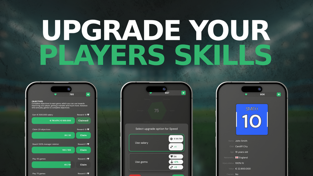 Club Legend - Soccer Game - Gameplay image of android game