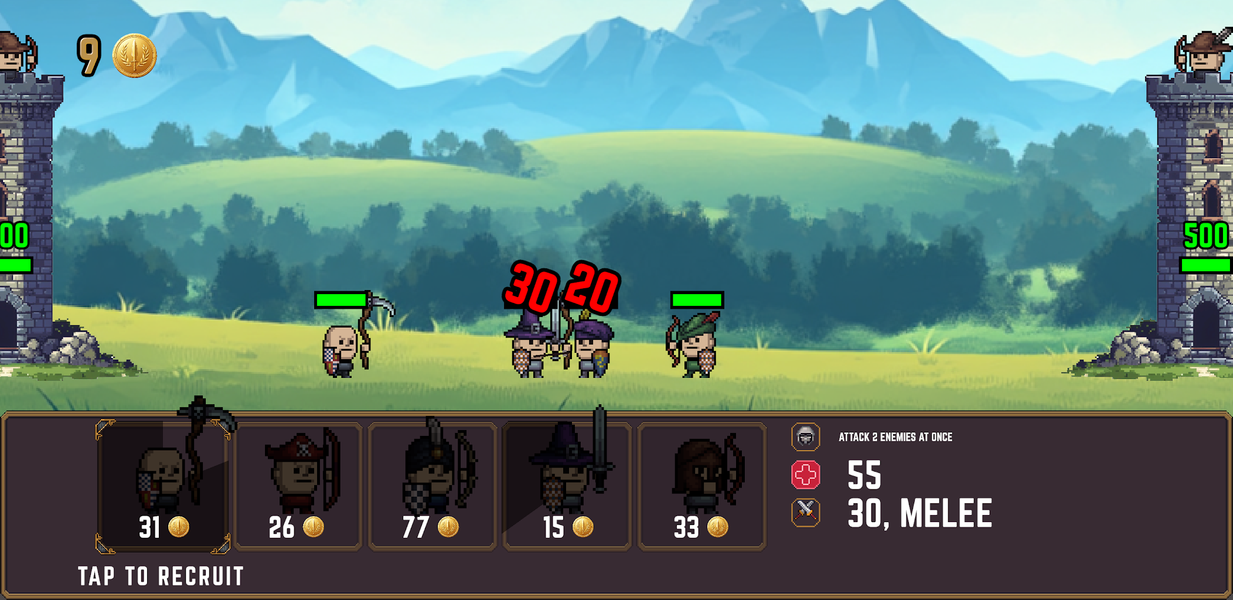 Warforged: Strategy & Battle - Gameplay image of android game