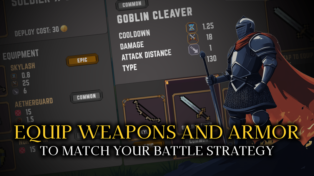 Warforged: Strategy & Battle - Gameplay image of android game