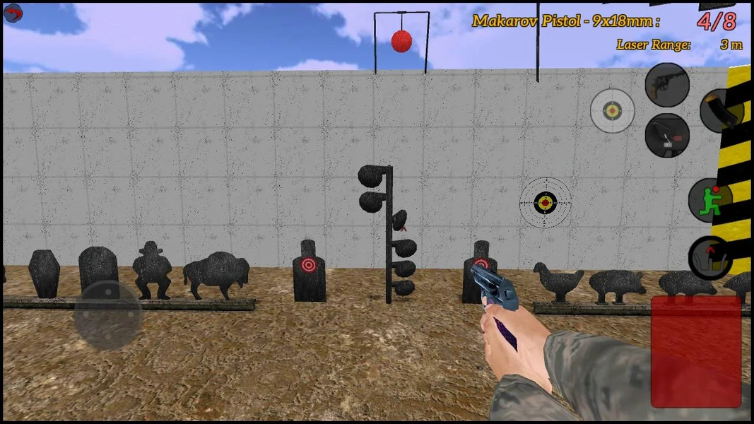 3D Weapons Simulator - Gameplay image of android game