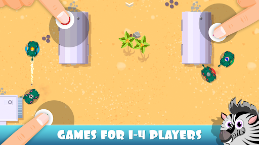 2 Players : 4 Players - Mini Glow 1234 Player MINIGAMES Gameplay