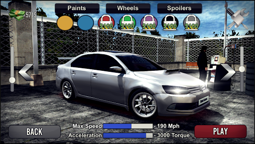 Jetta Driving Simulator - Gameplay image of android game