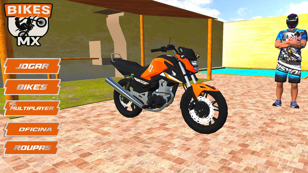 Bikes Mx - Gameplay image of android game