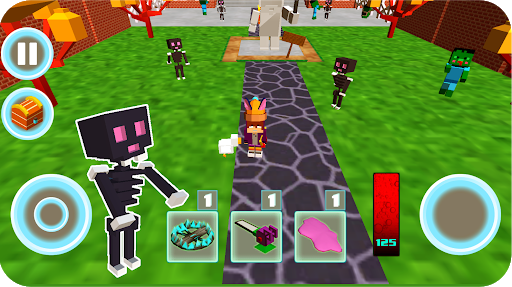 Herobrine and Siren Head : Monster school ۳ - عکس بازی موبایلی اندروید