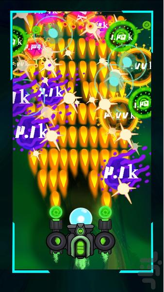 virus attack - Gameplay image of android game