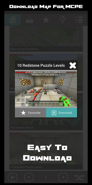 Maps for Minecraft MCPE - Image screenshot of android app