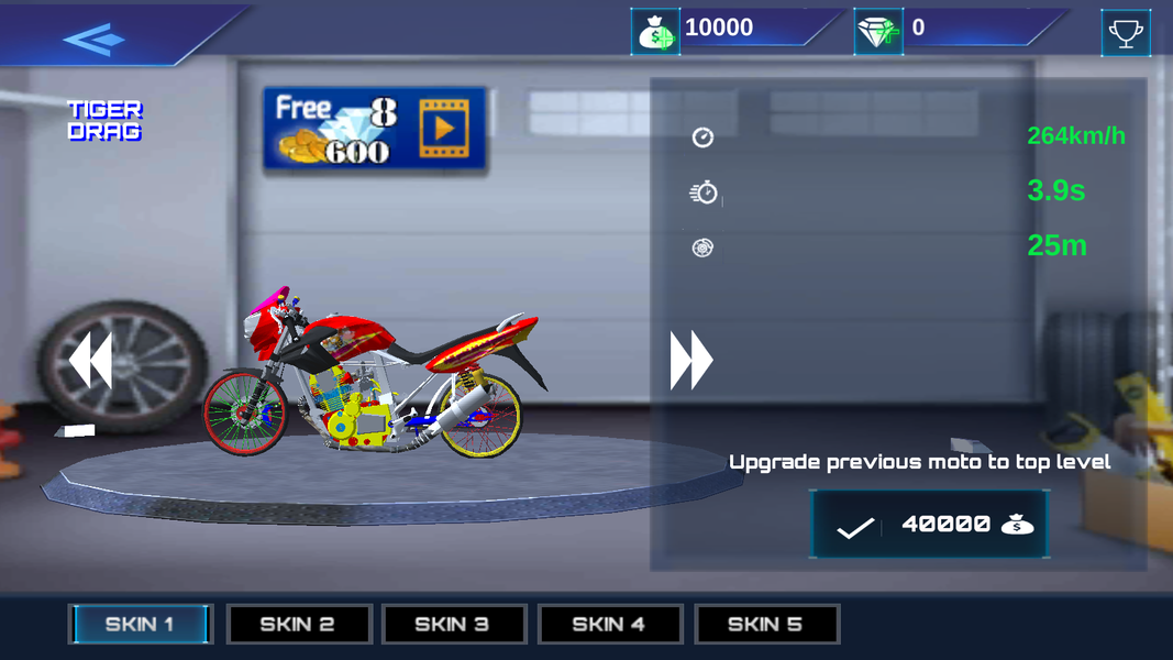 Real Drag Bike Racing - عکس بازی موبایلی اندروید