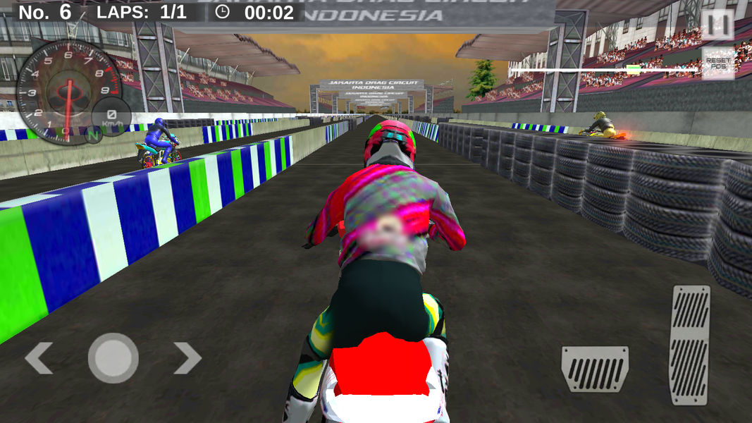 Real Drag Bike Racing - عکس بازی موبایلی اندروید