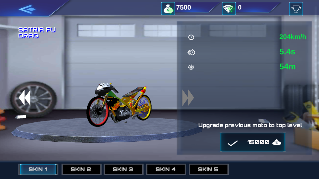 Real Drag Bike Racing - عکس بازی موبایلی اندروید