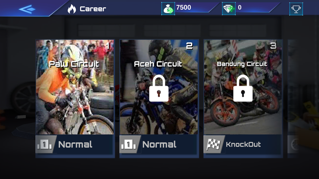 Real Drag Bike Racing - عکس بازی موبایلی اندروید