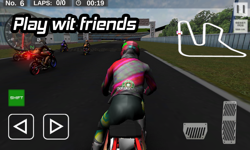 Real Drag Bike Racing ۲ - عکس بازی موبایلی اندروید