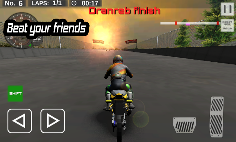 Real Drag Bike Racing ۲ - عکس بازی موبایلی اندروید