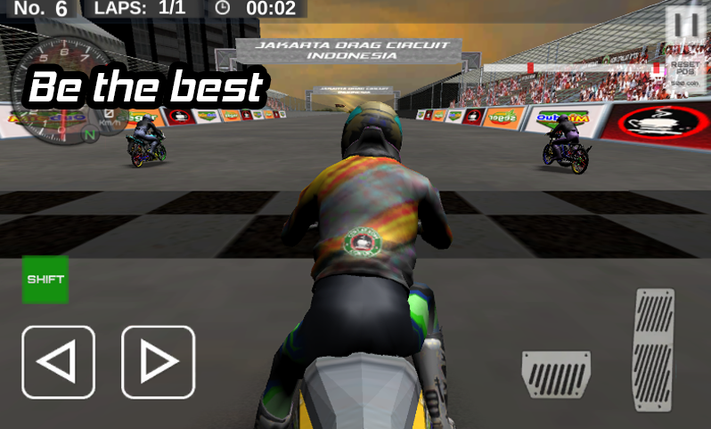 Real Drag Bike Racing ۲ - عکس بازی موبایلی اندروید