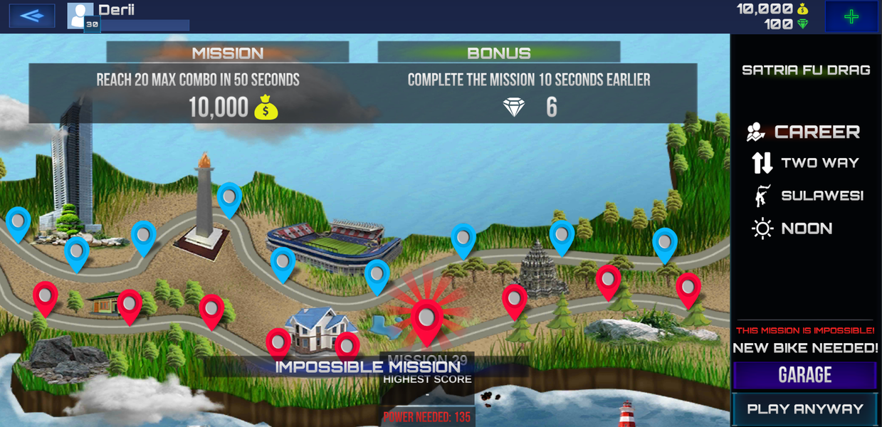 Real Drag racing Traffic rider - Gameplay image of android game