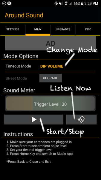 Around Sound - Image screenshot of android app