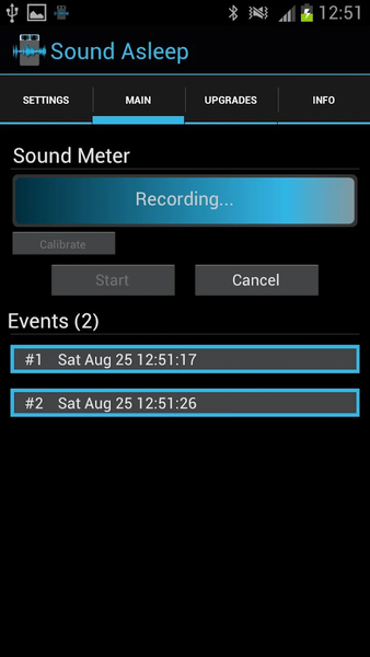 Sound Asleep - Image screenshot of android app