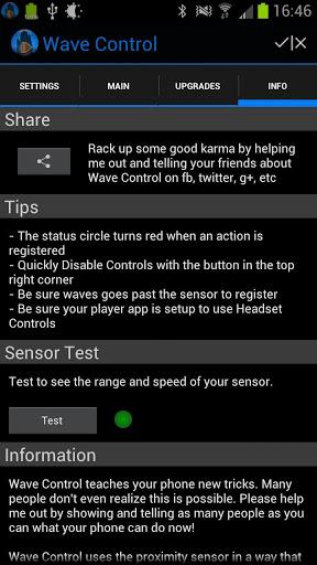 Wave Control - عکس برنامه موبایلی اندروید