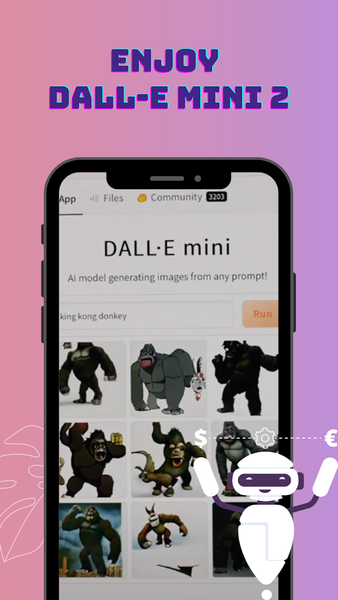 DALL-E 2 : AI Image Generator - Image screenshot of android app