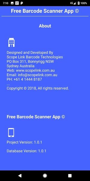 Barcode Scanner App - عکس برنامه موبایلی اندروید