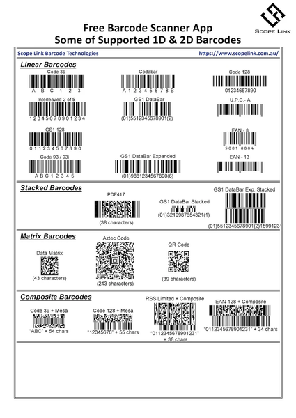 Barcode Scanner App - عکس برنامه موبایلی اندروید