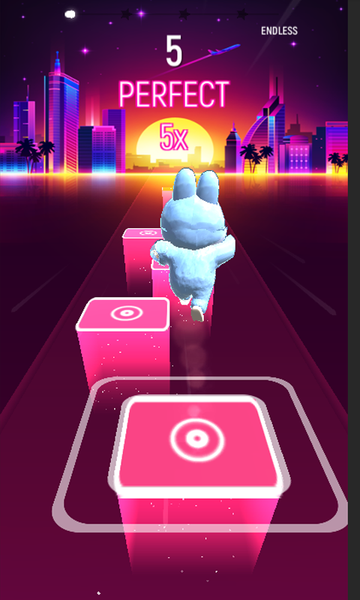 Labubu Tiles Dance - عکس بازی موبایلی اندروید