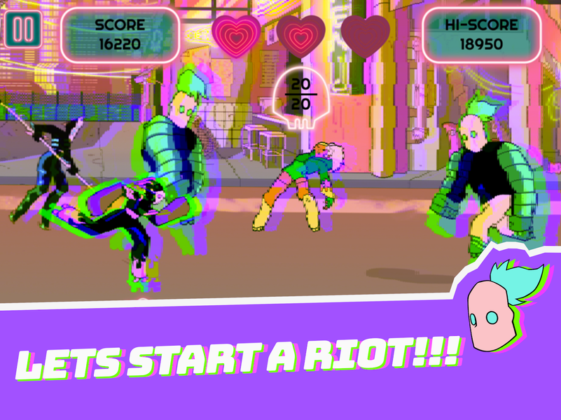 Roller Riot - Gameplay image of android game